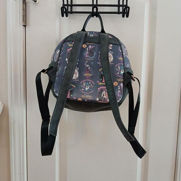 Disney Villains Allover Print Mini Backpack BoxLunch Exclusive AOP Goth Kidcore